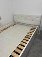 Bed 120x200, Huis en Inrichting, Slaapkamer | Bedden, Overige materialen, 120 cm, Wit, Zo goed als nieuw