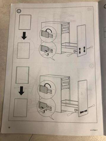 IKEA Rationell keukenlade/uitreklade set (201.101.54) 30 cm - afbeelding 6