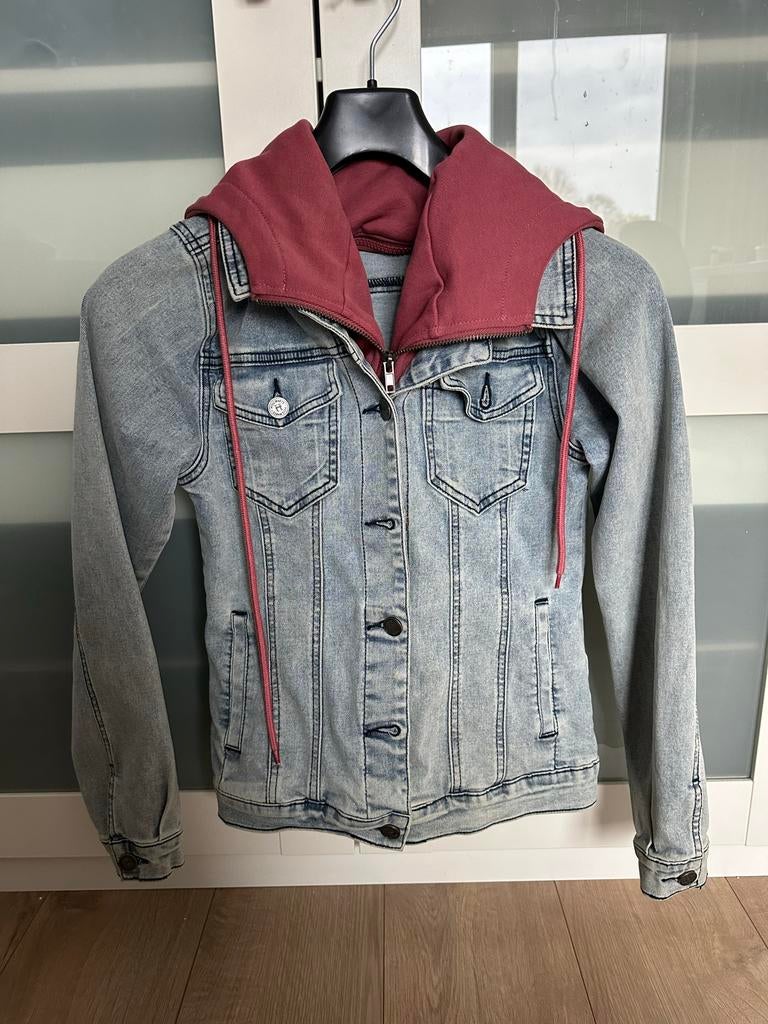 Hermine dames denim jas XS (Harry Potter), Ophalen of Verzenden, Zo goed als nieuw, Actiefiguurtje