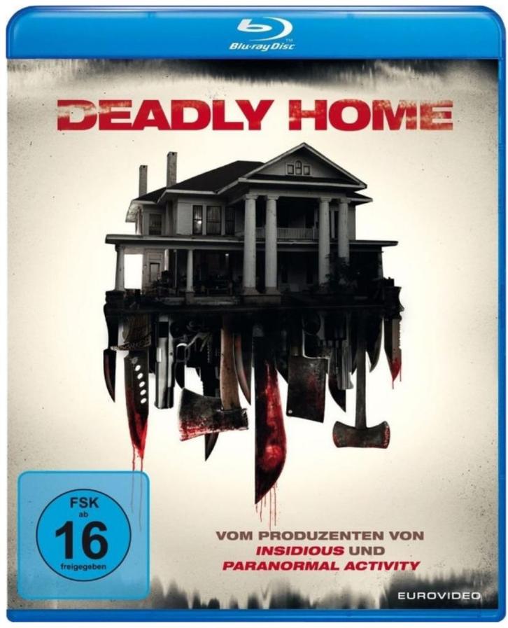 blu-ray Deadly home, Cd's en Dvd's, Blu-ray, Zo goed als nieuw, Horror, Ophalen of Verzenden