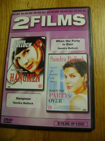 DVD 2 Films Sandra Bullock : Hangmen / When the party's over beschikbaar voor biedingen