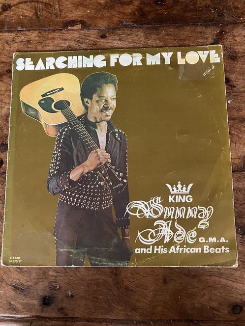 LP King Sunny Adé - Searching for my Love (1980), Cd's en Dvd's, Vinyl | Overige Vinyl, Gebruikt, Ophalen of Verzenden