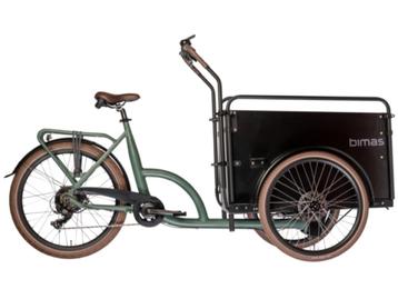 Bimas e-bakfiets eCargo 3.3 VAN 2999,- Racing Green  beschikbaar voor biedingen