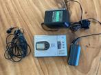 Sony MZ-R35 recoding Minidisc, stereo microfoon en extra's, Ophalen of Verzenden, Minidisc-recorder