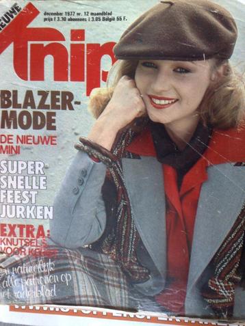 Knipmode zelfmaakmode december nr. 12 / 1977 beschikbaar voor biedingen