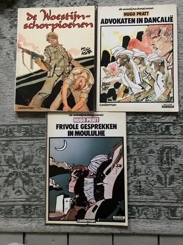 Hugo Pratt de Woestijnschorpioenen beschikbaar voor biedingen