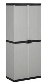 Gereedschapskast tuinkast zwart kunststof GRATIS BEZORGD!, Verzenden, Nieuw, Overige soorten