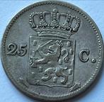 Zilveren kwartje 1826U, Postzegels en Munten, Munten | Nederland, Zilver, 25 cent, Ophalen of Verzenden, Koning Willem I