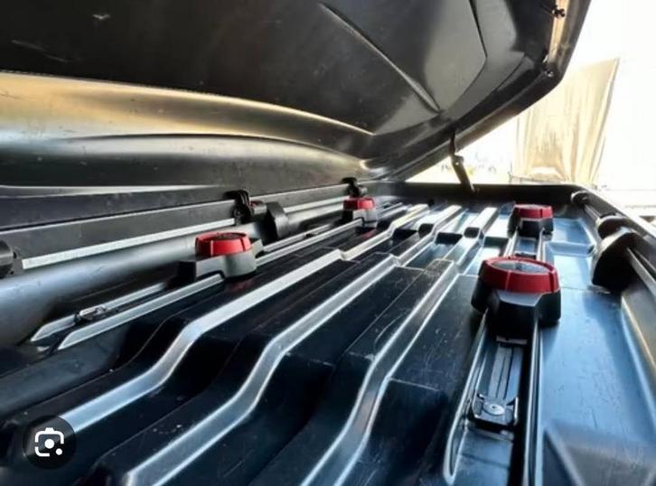 Ruime skibox / dakkoffer (500+ liter) te huur per week, Auto diversen, Dakkoffers, Gebruikt, Ophalen