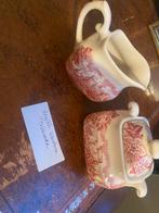 Engels Wonstone Suikerpot en Melkkan, Antiek en Kunst, Ophalen of Verzenden