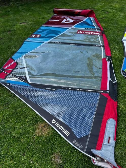 Duotone Supersession wave zeilen / carbon masten, giek, Watersport en Boten, Windsurfen, Zo goed als nieuw, Zeil, Minder dan 250 cm
