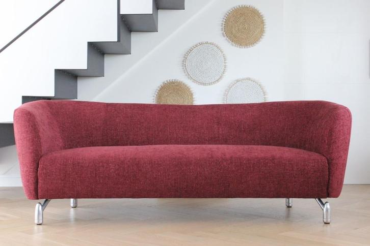 Leolux Pupilla 2,5-zits, Huis en Inrichting, Banken | Bankstellen, Zo goed als nieuw, Rechte bank, Driepersoons, 200 tot 250 cm