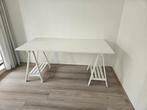 Bureau met schragen poten - Zeer Goede Staat!, Ophalen, Zo goed als nieuw, Bureau