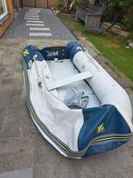 Kapotte Zodiac rubberboot, Ophalen, Gebruikt