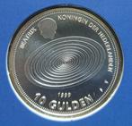 Zilveren 10 gulden 1999-2000 FDC, Ophalen of Verzenden, Koningin Beatrix, 10 gulden, Zilver