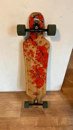 Riviera Longboard - cherry blossom, Skateboard, Ophalen of Verzenden, Longboard, Zo goed als nieuw