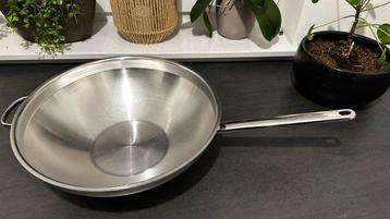 Demeyere Apollo Wokpan 34cm RVS beschikbaar voor biedingen