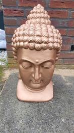 Bronzen Boeddha Beeld - 47cm hoog, Ophalen, Gebruikt, Metaal, Boeddhabeeld