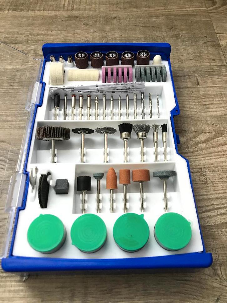 Gebruikt Multi-Tool Accessoires – 198-delig, Doe-het-zelf en Verbouw, Gereedschap | Overige machines, Gebruikt, Ophalen