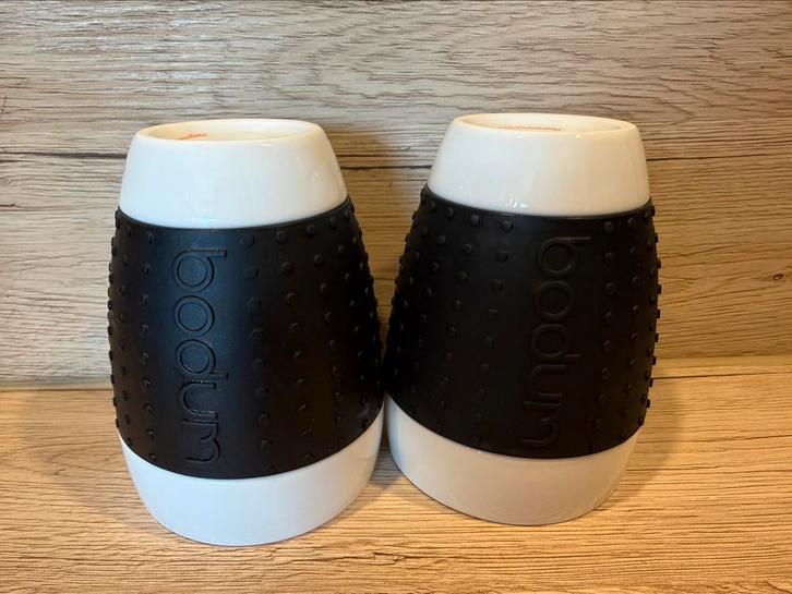 Bodum mokken 350 ml (per set!), Huis en Inrichting, Keuken | Servies, Gebruikt, Kop(pen) en/of Schotel(s), Overige stijlen, Overige materialen