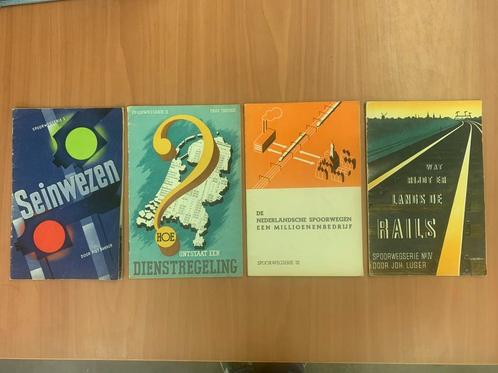 SPOORWEGSERIE 1 t/m 4, Boeken, Vervoer en Transport, Gelezen, Ophalen of Verzenden