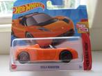 Hotwheels Tesla Roadster oranje, Hobby en Vrije tijd, Modelauto's | Overige schalen, Nieuw, Ophalen of Verzenden, Auto