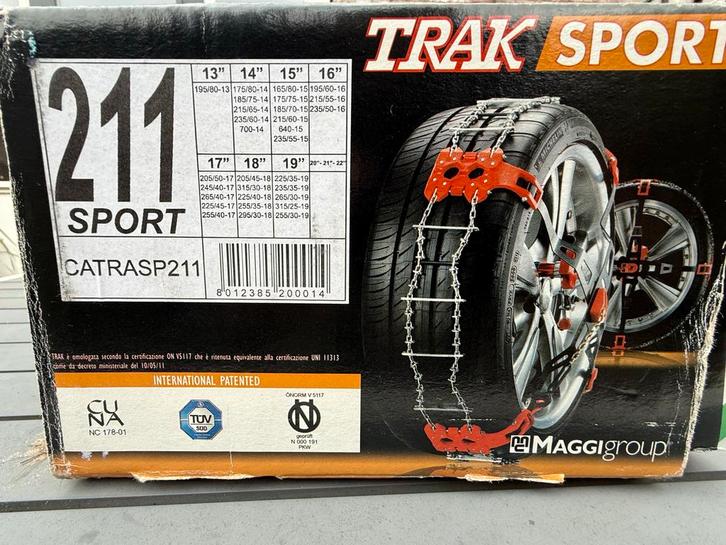 Maggi Trak Sport 211 Sneeuwkettingen, Auto diversen, Sneeuwkettingen, Zo goed als nieuw, Ophalen of Verzenden