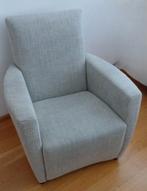 LICHT GRIJZE FAUTEUIL., Huis en Inrichting, Fauteuils, Ophalen, Gebruikt, Normaal., 75 tot 100 cm