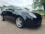 Alfa Romeo MiTo 1.3 JTDM ECO 62KW 2013 Zwart Leder Airco, Auto's, Alfa Romeo, Voorwielaandrijving, Euro 5, 4 cilinders, Zwart