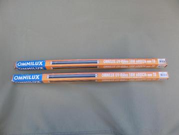 2 x blacklight tl 60 cm beschikbaar voor biedingen