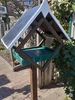 Vogelvoederhuis op voet - Gerecycled Hout, Tuin en Terras, Ophalen, Gebruikt
