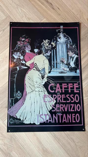 Art Deco Vinatage veccanti milano reclamebord  beschikbaar voor biedingen