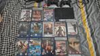 Playstation 2 met memory card en 13 games, Spelcomputers en Games, Spelcomputers | Sony PlayStation 2, Gebruikt, Zwart, Met games