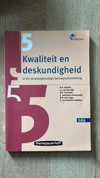 Kwaliteit en deskundigheid, Ophalen of Verzenden, Zo goed als nieuw, Overige niveaus, Nederlands