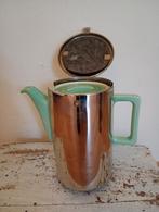 Vintage theepot met vilt en warmtehouder, Antiek en Kunst, Ophalen of Verzenden