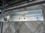 RVS Barblad/tapblad 230 cm lang 50 cm breed met spoelbak, Huis en Inrichting, Keuken | Keukenelementen, Ophalen, Gebruikt, 200 cm of meer