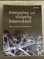 Managing & Shaping Innovation - Conway & Steward, Ophalen of Verzenden, Beta, Zo goed als nieuw, HBO