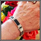ESTHER LIMITED STRENGTH     Buddha to Buddha armband maat F, Ophalen of Verzenden, Zo goed als nieuw, Zilver, Zilver