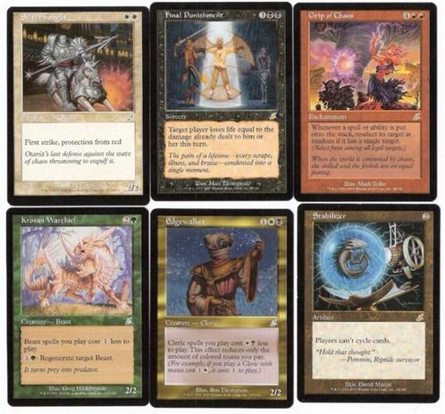 (029) MAGIC kaarten van serie Scourge, Hobby en Vrije tijd, Verzamelkaartspellen | Magic the Gathering, Zo goed als nieuw, Meerdere kaarten