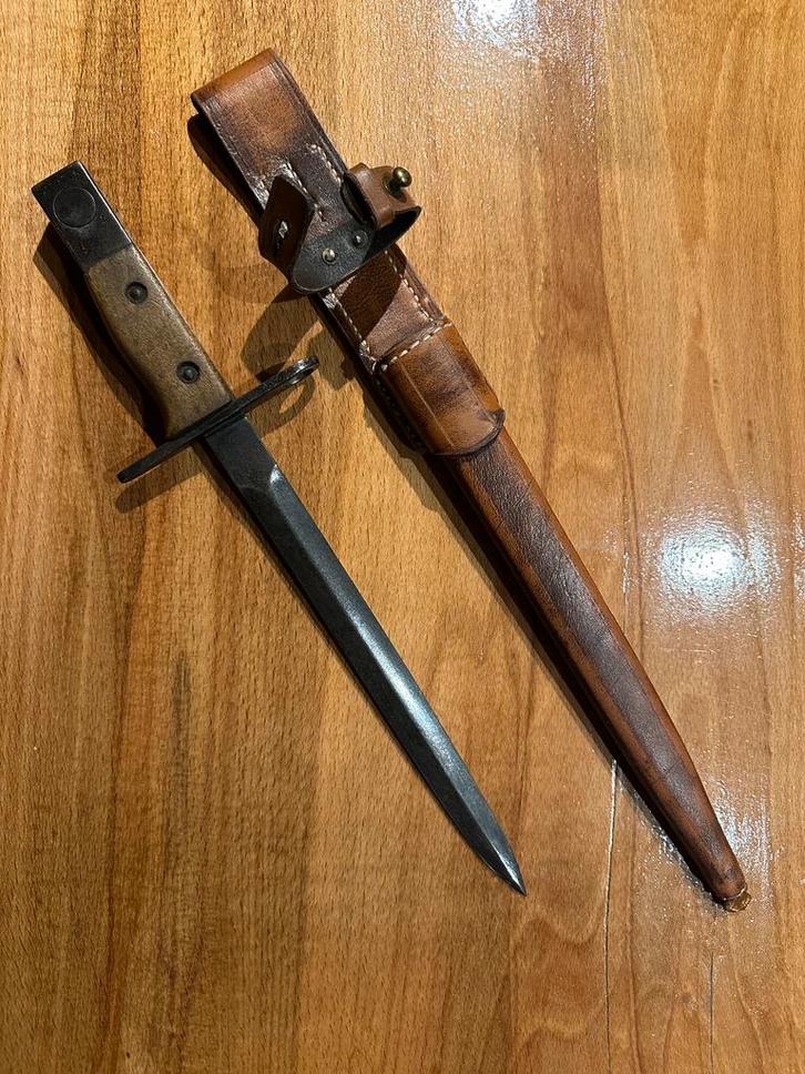 Japans KNIL bajonet, Verzamelen, Militaria | Tweede Wereldoorlog, Landmacht, Mes of Dolk, Nederland, Ophalen of Verzenden