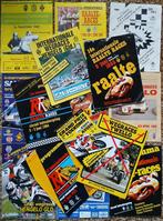 TT Assen Programmaboekjes, Helmond, Raalte, Hengelo e.a., Ophalen, Gebruikt, Motoren