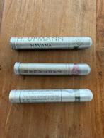 3 fraaie authentieke Havana sigaren kokers, Ophalen of Verzenden, Gebruikt, Tabaksdoos of Verpakking