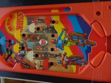 Vintage retro tafel flipperkast motor cross beschikbaar voor biedingen