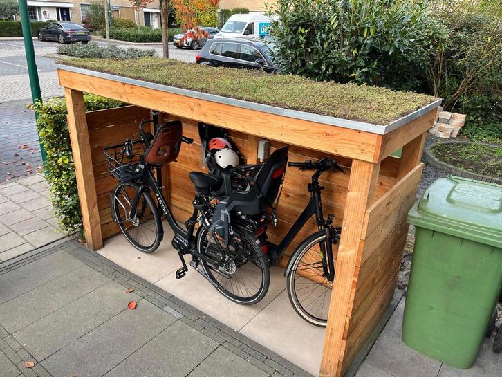 Groendak voor fietsenhok - Sedum, goedkoop!, Tuin en Terras, Bergingen en Tuinkasten, Nieuw, Fietsenberging, Overige materialen