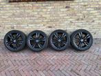 Velgen + winterbanden 16 inch 5x100 (VW polo, Seat Ibiza), Auto-onderdelen, Banden en Velgen, Ophalen, Gebruikt, Velg(en), 16 inch