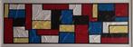 Schilderij: "Crincle painting".  "1"., Antiek en Kunst, Ophalen