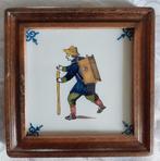 Makkum tegel van marskramer in kleur, Huis en Inrichting, Ophalen of Verzenden, Zo goed als nieuw