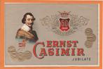 sigarenbandjes 1/130 Etiketten  Ernst Casimir, Verzamelen, Ophalen of Verzenden, Gebruikt, Sigarenbandjes