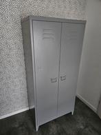 Metalen kledingkast / locker, Huis en Inrichting, Kasten | Kledingkasten, Gebruikt, Met hangruimte, Metaal, 50 tot 75 cm