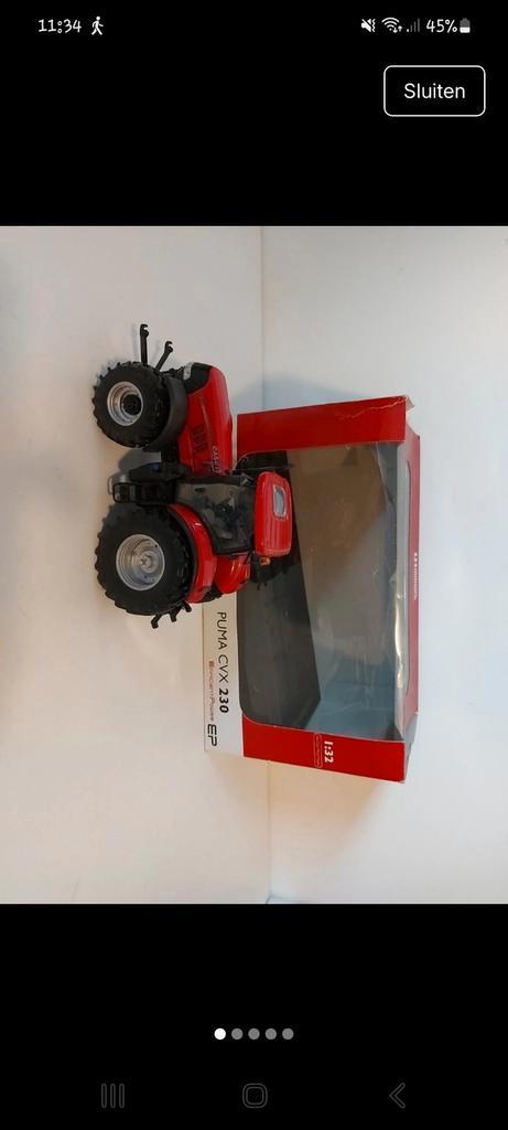 schaalmodel tractor puma cvx 230 1:32, Hobby en Vrije tijd, Modelauto's | 1:32, Zo goed als nieuw, Tractor of Landbouw, Overige merken